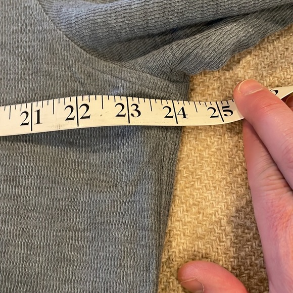 Billy Reid Men Large Hoodie Blue/Gray - Picture 3 of 7